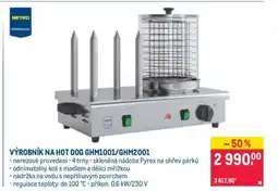 Makro VÝROBNÍK NA HOT-DOG GHM1001/GHM2001 nabídka