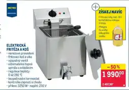 Makro ELEKTRICKÁ FRITÉZA A KOŠ nabídka