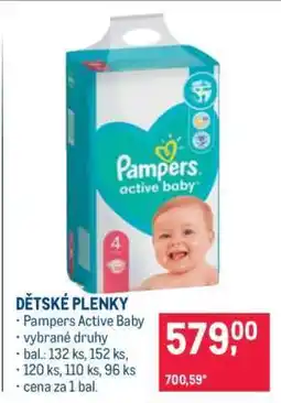 Makro Dětské plenky nabídka