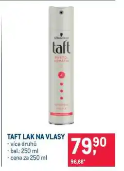 Makro Taft lak na vlasy nabídka