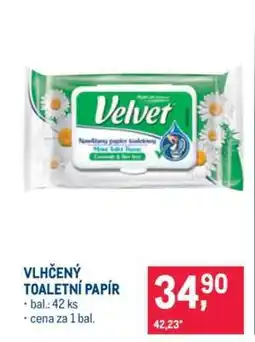 Makro Vlhčený toaletní papír nabídka