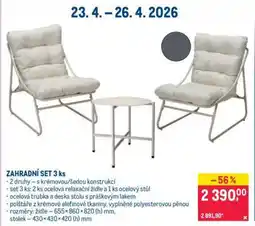 Makro ZAHRADNÍ SET 3 ks nabídka