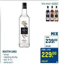 Makro Routin 1883 nabídka
