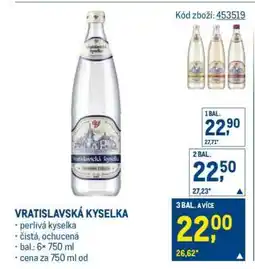 Makro VRATISLAVSKÁ KYSELKA nabídka