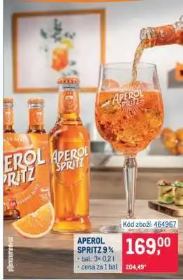 Makro APEROL SPRITZ 9 % nabídka