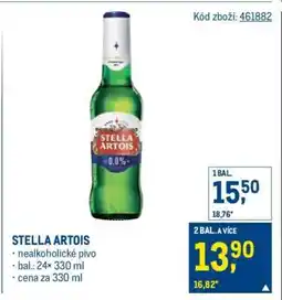 Makro Stella Artois nabídka