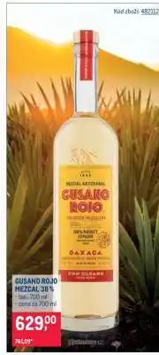 Makro GUSANO ROJO MEZCAL 38 % nabídka