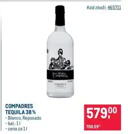 Makro COMPADRES TEQUILA 38% nabídka