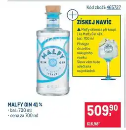 Makro Malfy Gin 41 % nabídka