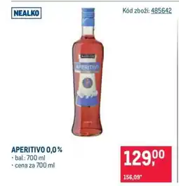 Makro APERITIVO 0,0% nabídka