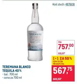 Makro TEREMANA BLANCO TEQUILA 40 % nabídka
