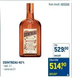Makro Cointreau 40 % nabídka
