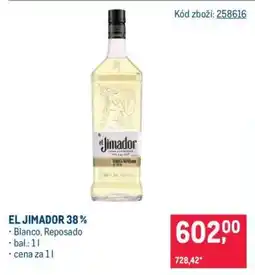 Makro El Jimador 38 % nabídka