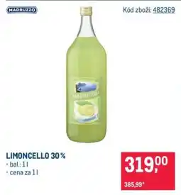Makro LIMONCELLO 30 % nabídka