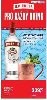 Makro Smirnoff Red 37,5 % nabídka