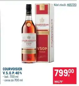 Makro Courvoisier V. S. O. P. 40 % nabídka