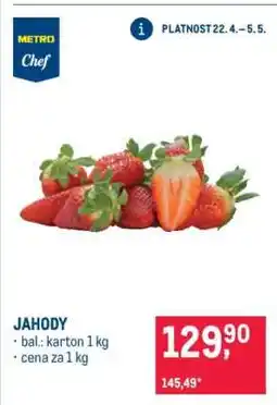 Makro Jahody nabídka