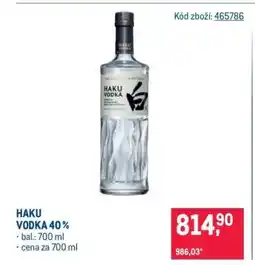 Makro HAKU VODKA 40 % nabídka