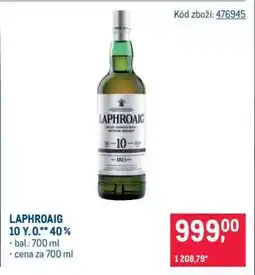 Makro LAPHROAIG 10 Y. O.** 40 % nabídka
