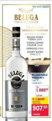 Makro BELUGA NOBLE VODKA 40 % nabídka