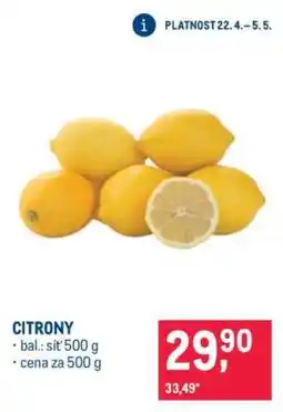 Makro Citrony nabídka