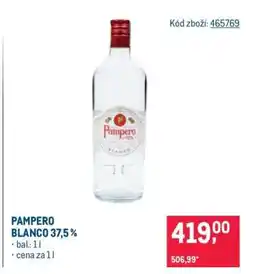 Makro PAMPERO BLANCO 37,5 % nabídka