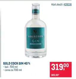 Makro Gold Cock Gin 40 % nabídka