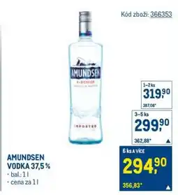 Makro Amundsen Vodka 37,5 % nabídka
