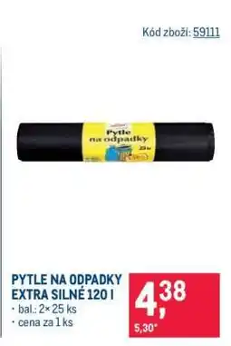 Makro Pytle na odpadky extra silné 120 l nabídka