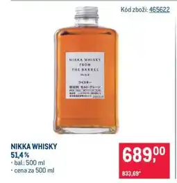 Makro NIKKA WHISKY nabídka