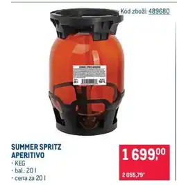 Makro SUMMER SPRITZ APERITIVO nabídka