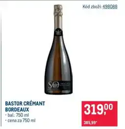 Makro BASTOR CRÉMANT BORDEAUX nabídka