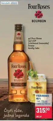 Makro Four Roses 40 % nabídka