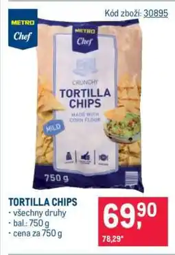 Makro Tortilla Chips nabídka