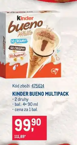 Makro KINDER BUENO MULTIPACK nabídka