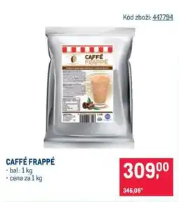 Makro CAFFÉ FRAPPÉ nabídka