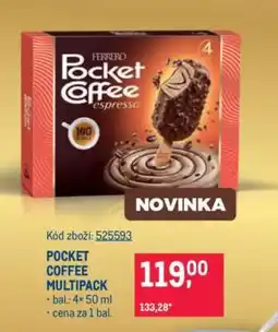 Makro POCKET COFFEE MULTIPACK nabídka