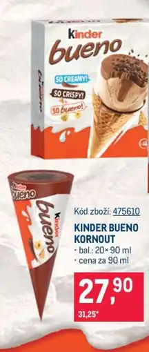 Makro KINDER BUENO KORNOUT nabídka