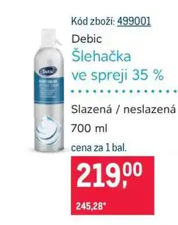 Makro ŠLEHAČKA VE SPREJI 35 % nabídka