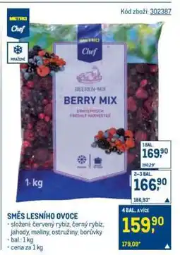 Makro Směs lesního ovoce nabídka