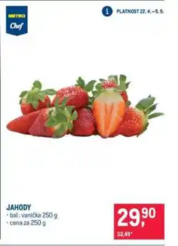 Makro Jahody nabídka