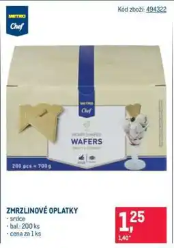 Makro ZMRZLINOVÉ OPLATKY nabídka