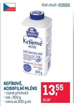 Makro Kefírové, Acidofilní mléko nabídka