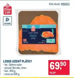 Makro Losos uzený plátky nabídka