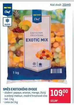 Makro Směs exotického ovoce nabídka