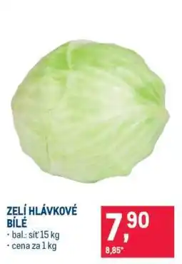 Makro Zelí hlávkové bílé nabídka