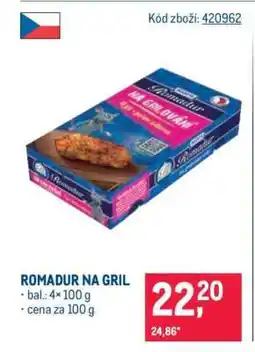 Makro Romadur na gril nabídka