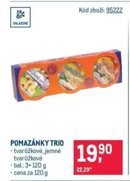 Makro Pomazánky trio nabídka
