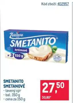 Makro Smetanito smetanové nabídka