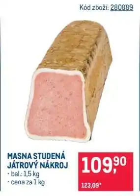 Makro MASNA STUDENÁ JÁTROVÝ NÁKROJ nabídka